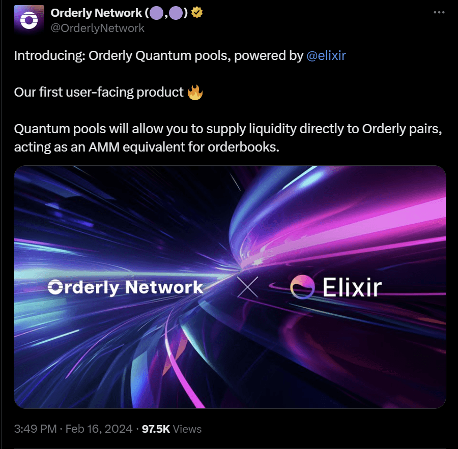 Announcing Orderly Quantum Tweet
